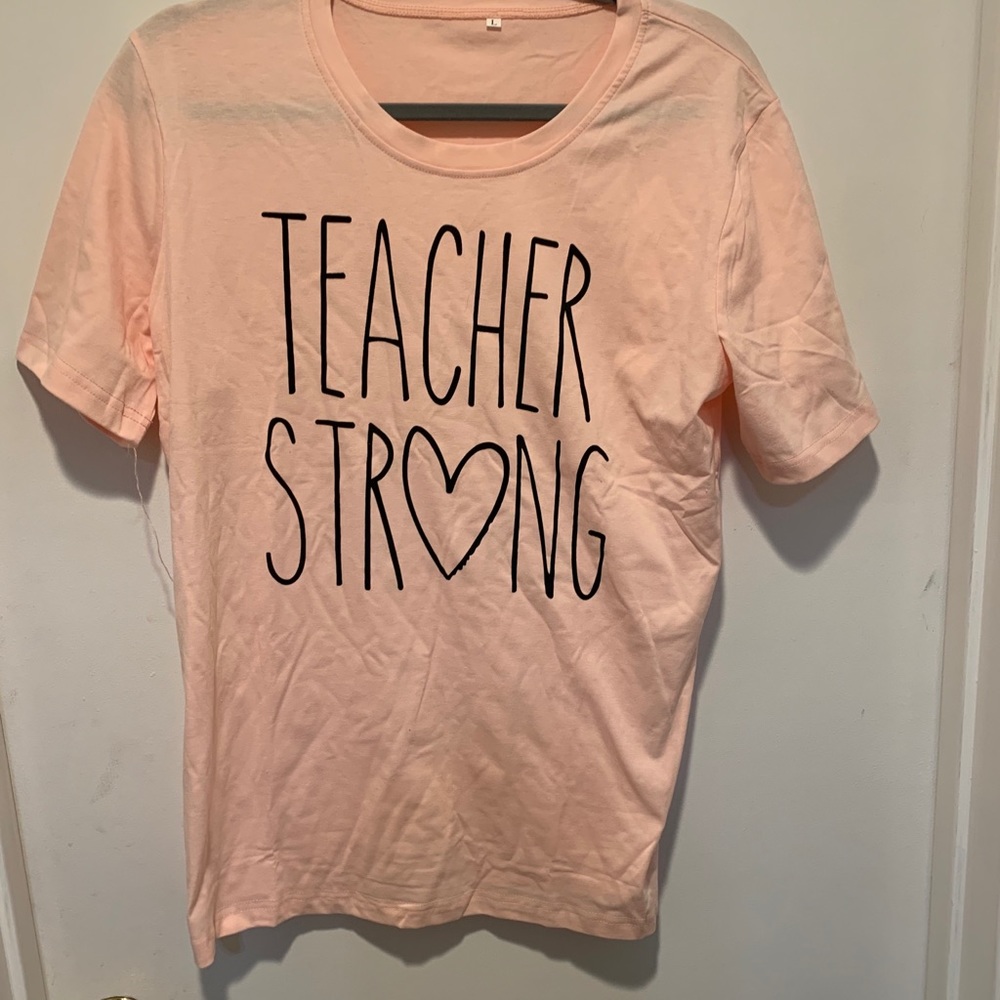 Teacher strong t shirt